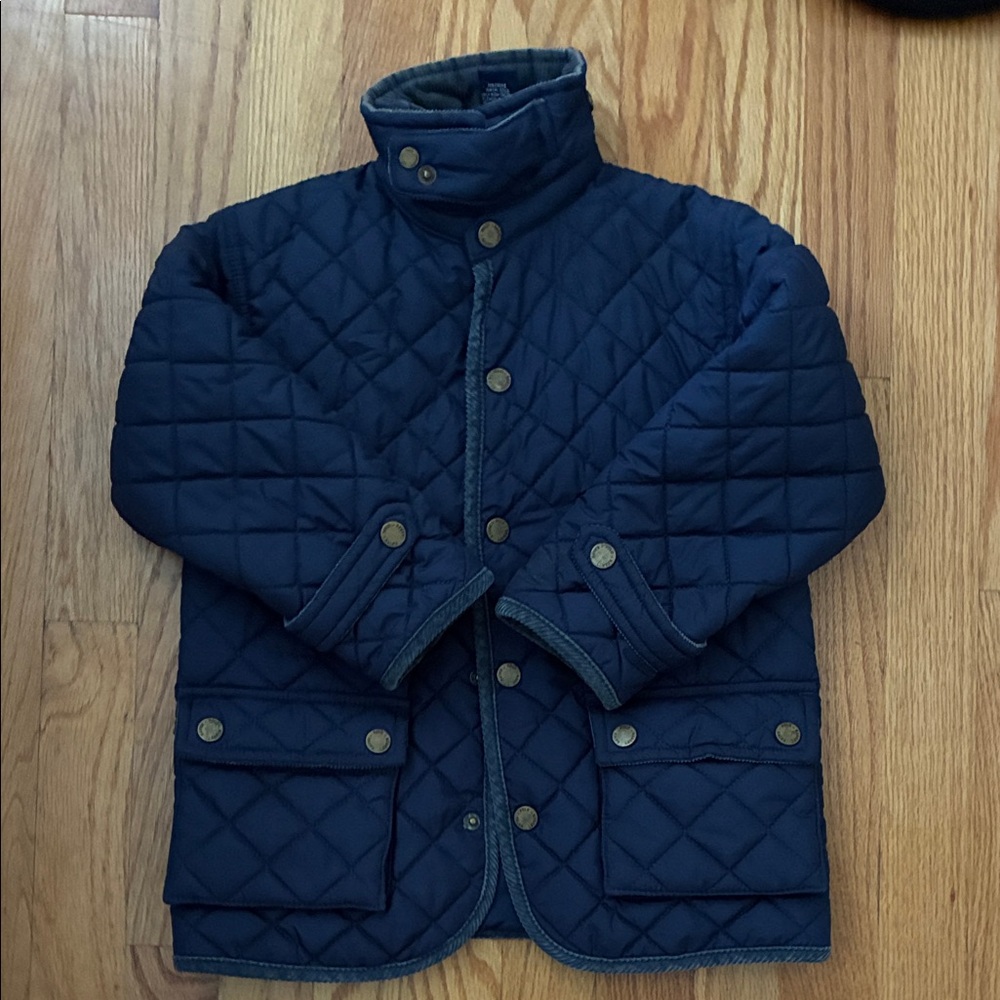 Polo by Ralph Lauren Kids Navy Quilted Barn Jacket
